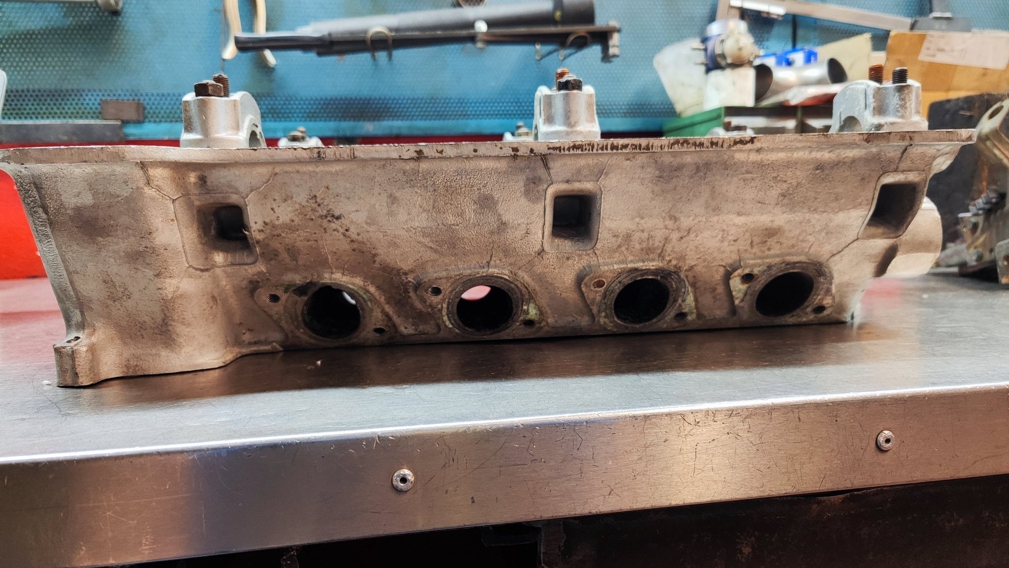 Testata motore nuda Alfa Romeo 1750 serie 2 Nord - Debiautomotive