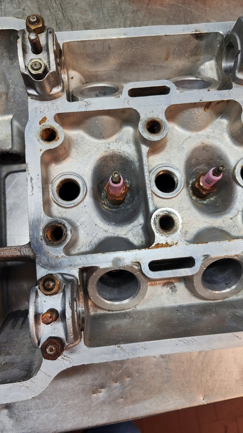 Testata motore nuda Alfa Romeo 1750 serie 2 Nord - Debiautomotive