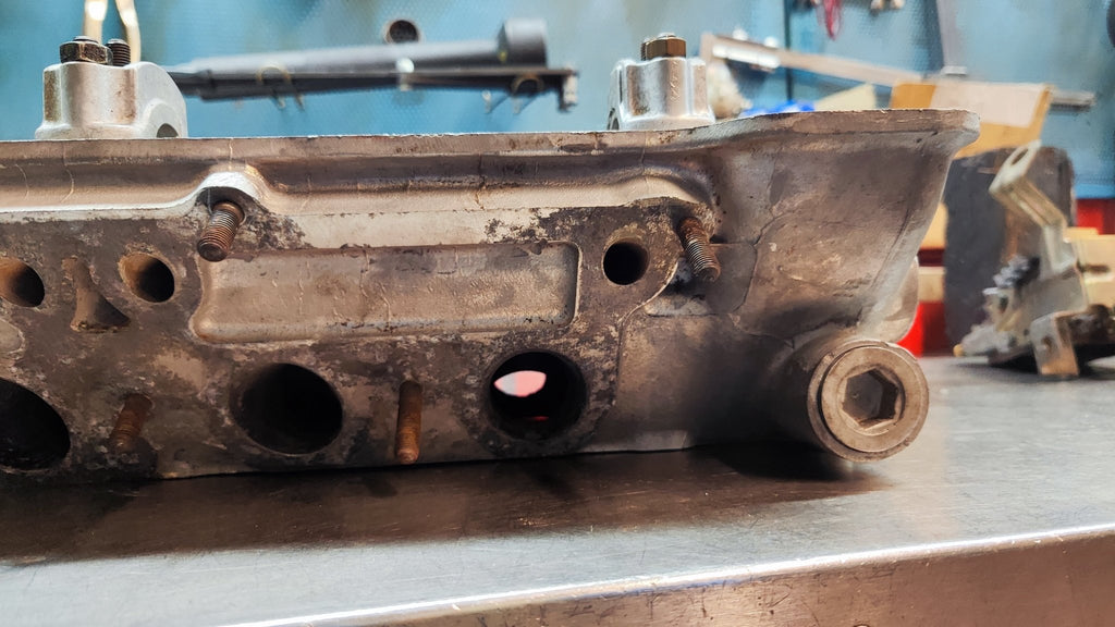 Testata motore nuda Alfa Romeo 1750 serie 2 Nord - Debiautomotive