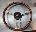 Volante in legno Personal 4 raggi Fiat auto d'epoca - Debiautomotive