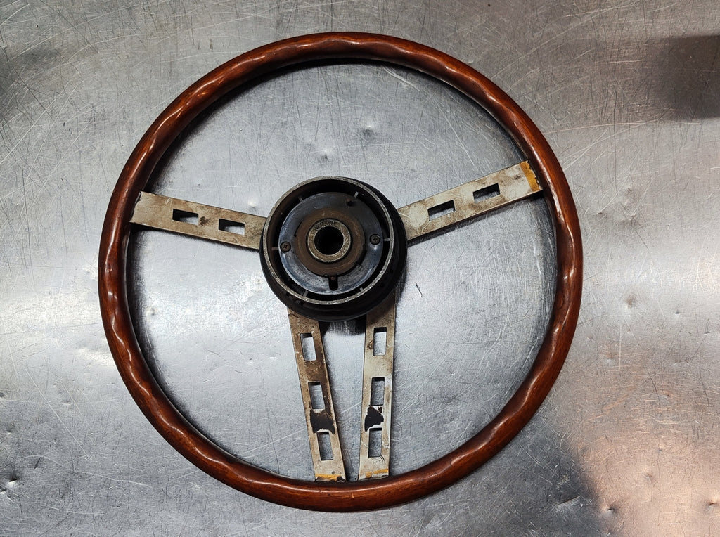 Volante in legno Personal 4 raggi Fiat auto d'epoca - Debiautomotive