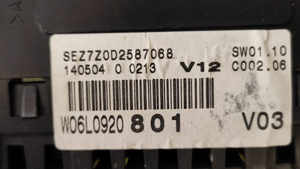 W06L0920801 quadro strumenti contachilometri Seat Ibiza III - Debiautomotive